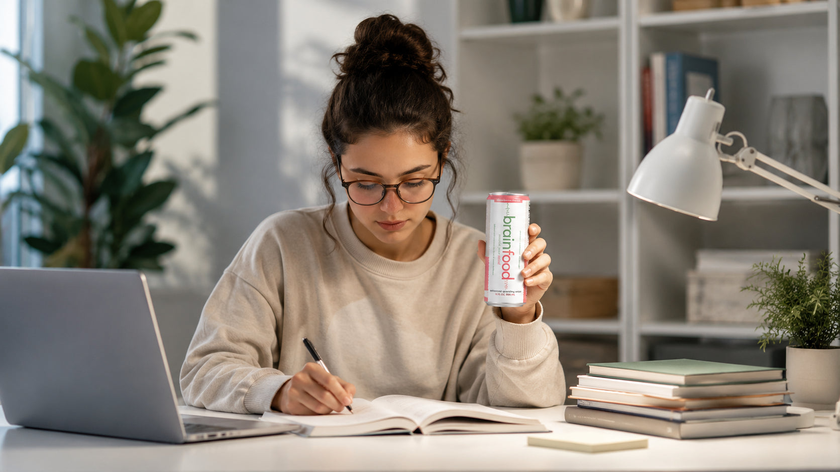 Focus Drink for Work Studying and Busy Brains